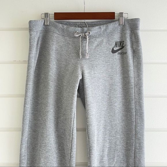Women's Nike Sportswear Club Fleece Straight-Leg Pants Sweatpant Joggers Medium - Picture 4 of 11